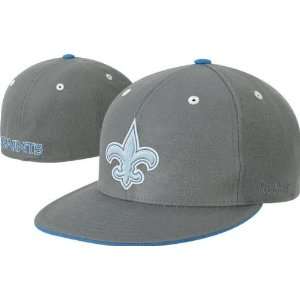  New Orleans Saints Fitted Grey Structured Hat Sports 