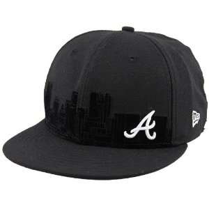  New Era Atlanta Braves Black City Series Fitted Hat 