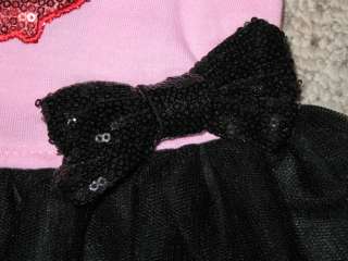 NEW SEQUIN ELMO Dress Girls Fall Winter Clothes 18m Infant Sesame 