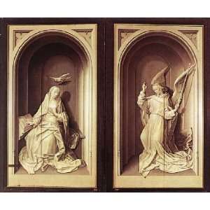   The Portinari Triptych framed 1, By Goes Hugo van der