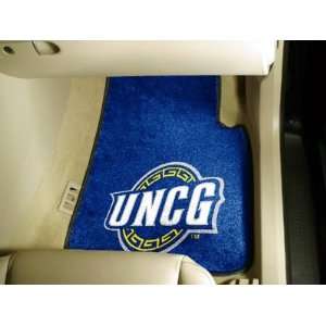 UNC   Greensboro Front 2 Piece Auto Floor Mats:  Sports 
