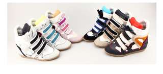 Women M1205 2 High Top Sneakers Shoes US 5.5~8 / Taller Insole Ankle 