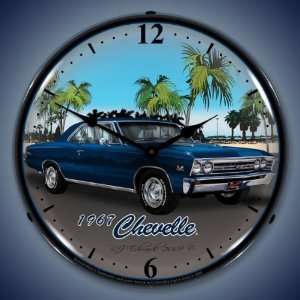 1967 Chevelle Backlit Clock
