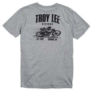  Troy Lee Designs Heritage Pocket T Shirt   Small/Heather 