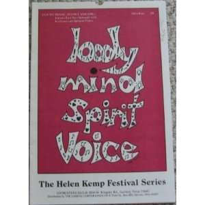 Body Mind Spirit Voice Allen Pote  Books