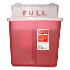 Unimed Midwest Sharps 1 Quart Phlebotomy ContainerW/Lid  