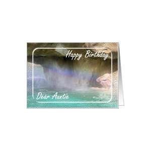  Auntie Birthday   Lagoon Rainbow Card Health & Personal 