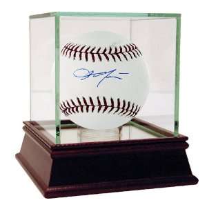  Austin Jackson Autographed Baseball