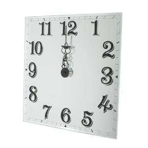 Ukm Gifts Windsor Square Style Glass Mirror Wall Clock New 
