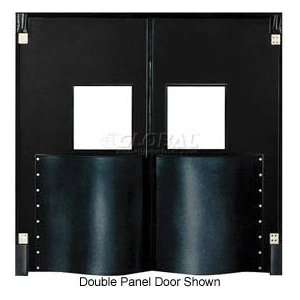  Extra Hd Single Panel Traffic Door 4 W X 8 H Black Pet 