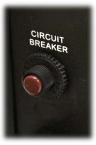 The LT 10000 is equippedwith a circuit breaker for safe operation. The 