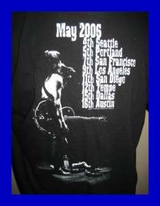 KT Tunstall 2006 Tour T Shirt XL NWOT  