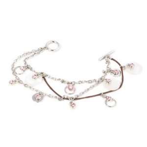  Ava Pink Rose Bracelet Jewelry