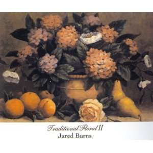 Traditional Floral II by Jared Burns 20 X 24 Poster 