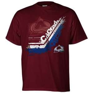 Reebok Colorado Avalanche Youth In Stick Tive T Shirt 