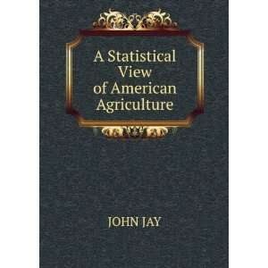    A Statistical View of American Agriculture JOHN JAY Books
