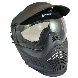   Shield Anti Fog Paintball Mask   Gun Metal Black