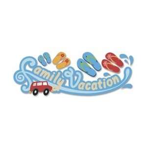 Jolees Boutique Title Wave Stickers Family Vacation SPJT 148; 3 Items 