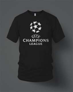New Hot UEFA Champions League T Shirt Tee Size S to 5XL  