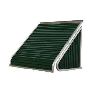 NuImage Awnings 4 Wide x 2 Projection Hunter Green Window Awning 