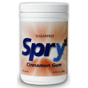  Spry 600ct Cinnamon Xylitol Chewing Gum Health & Personal 