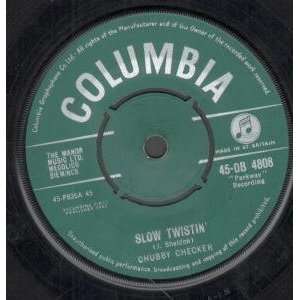  SLOW TWISTIN 7 INCH (7 VINYL 45) UK COLUMBIA 1962 