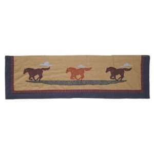  Western Riders, Curtain Valance 54 X 16 In.: Home 
