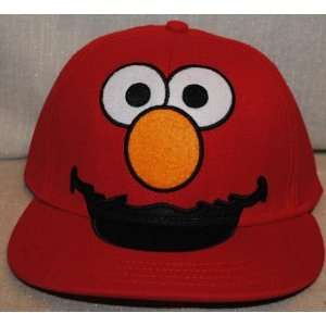  Sesame Street ELMO Big Face Baseball HAT: Everything Else