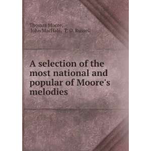   melodies John MacHale, T. O. Russell Thomas Moore  Books