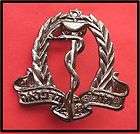 Israeli army Medical corps cap badge pin I