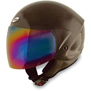  Suomy Jet Light Solid Open Face Helmet Small  Black 