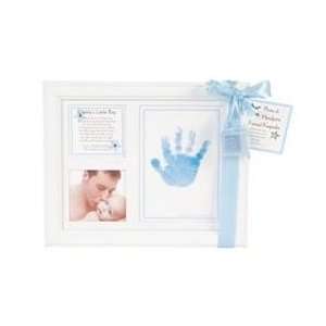    Grandparent Gift Co. Handprint Frame   Daddys Little Boy Baby
