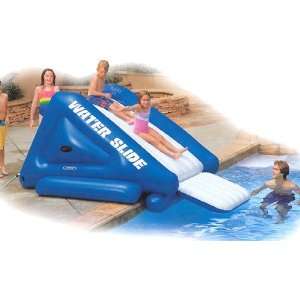   Over Sized Inflatable Super Water Slide & Lounge Island: Toys & Games