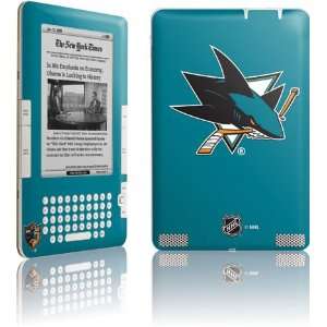 San Jose Sharks Solid Background skin for  Kindle 2