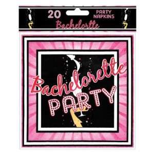 Bachelorette party napkins   pack of 20 Health & Personal 