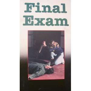 Final Exam 1981 VHS Tape Starring Cecile Bagdadi and Joel Rice