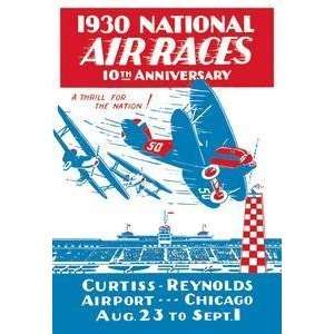  Vintage Art National Air Races 1930   01235 8