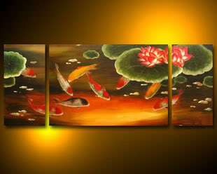 Modern Abstract on Canvas chinese Oil Painting Arta01