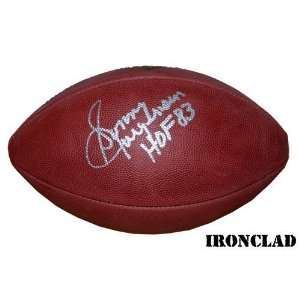  Sonny Jurgensen Autographed Ball   w HOF 83 Insc. Sports 