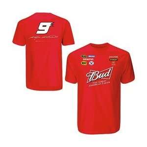   Kahne Budweiser Name & Number T Shirt   KASEY KAHNE XX Large: Sports