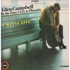  I WANNA LIVE LP (VINYL) UK EMBER 1968: GLEN CAMPBELL 