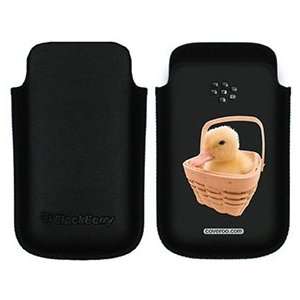  Duck basket on BlackBerry Leather Pocket Case Electronics