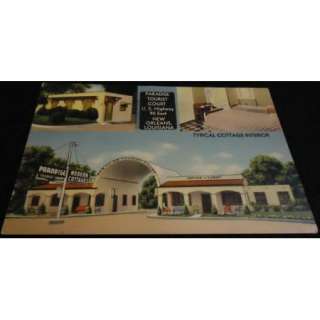 Vintage Postcard Paradise Tourist Court NEW ORLEANS LA  