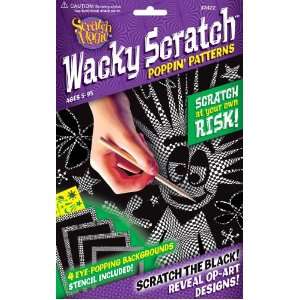  Scratch Art Wacky Scratch Poppin Patterns Activity Kit 