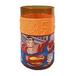 8oz Justice League Fun Grip Plastic Tumbler  