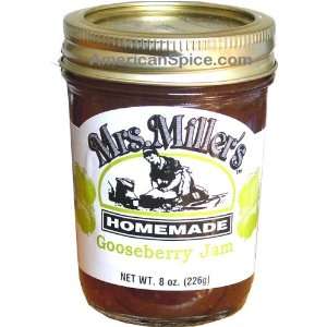Mrs. Millers Gooseberry Jam, 8 oz  Grocery & Gourmet Food