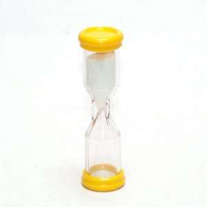  Yellow Sand Timer, 3 Minutes Toys & Games