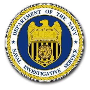  US Navy Investigative Service Decal Sticker 3.8 