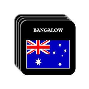  Australia   BANGALOW Set of 4 Mini Mousepad Coasters 