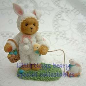 Cherished Teddies Trudy Easter Bunny. New & Retired  